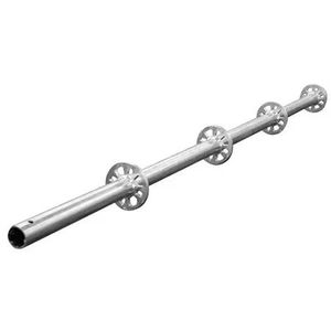 Andamio Ringlock galvanizado en caliente para la construcción de edificios con base de andamio duradero y libros mayores horizontales