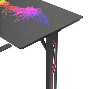 V-mounts Futuristic Multi-function Ergonomic Office Desk <strong>Notebook</strong> Gaming Desk Office <strong>Computer</strong> <strong>Table</strong> for Home Office - Product Image 4