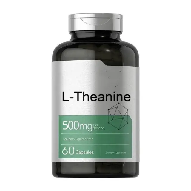 Capsules de L-théanine de supplément de santé CAS 3081-61-6 L capsules de théanine