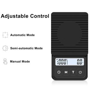 Bilancia da caffè digitale impermeabile con Timer 1000g X 0.1g piccola scala da viaggio, Mini grammi elettronici e OZwith grande LCD retroilluminato - Product Image 2