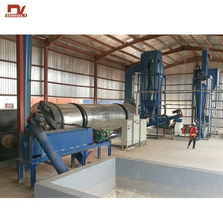 Levando Tecnologia Brewer Grain Spent Rotary Drum Drum Dryer Secador De Bran De Cerveja Molhada para Animal Feeds