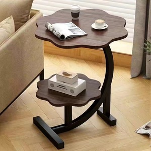Venta al por mayor multifunción duradero estilo moderno en forma de flor tablero de muebles de salón mesa de centro moderna con diferentes tamaños - Product Image 6