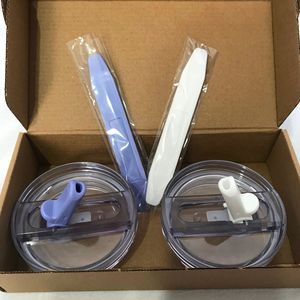 BPA miễn phí thay thế 14oz tái sử dụng cốc dễ dàng làm sạch có thể tháo rời lật rơm Nắp rò rỉ bằng chứng có thể tháo rời nắp drinkware phụ kiện - Product Image 4