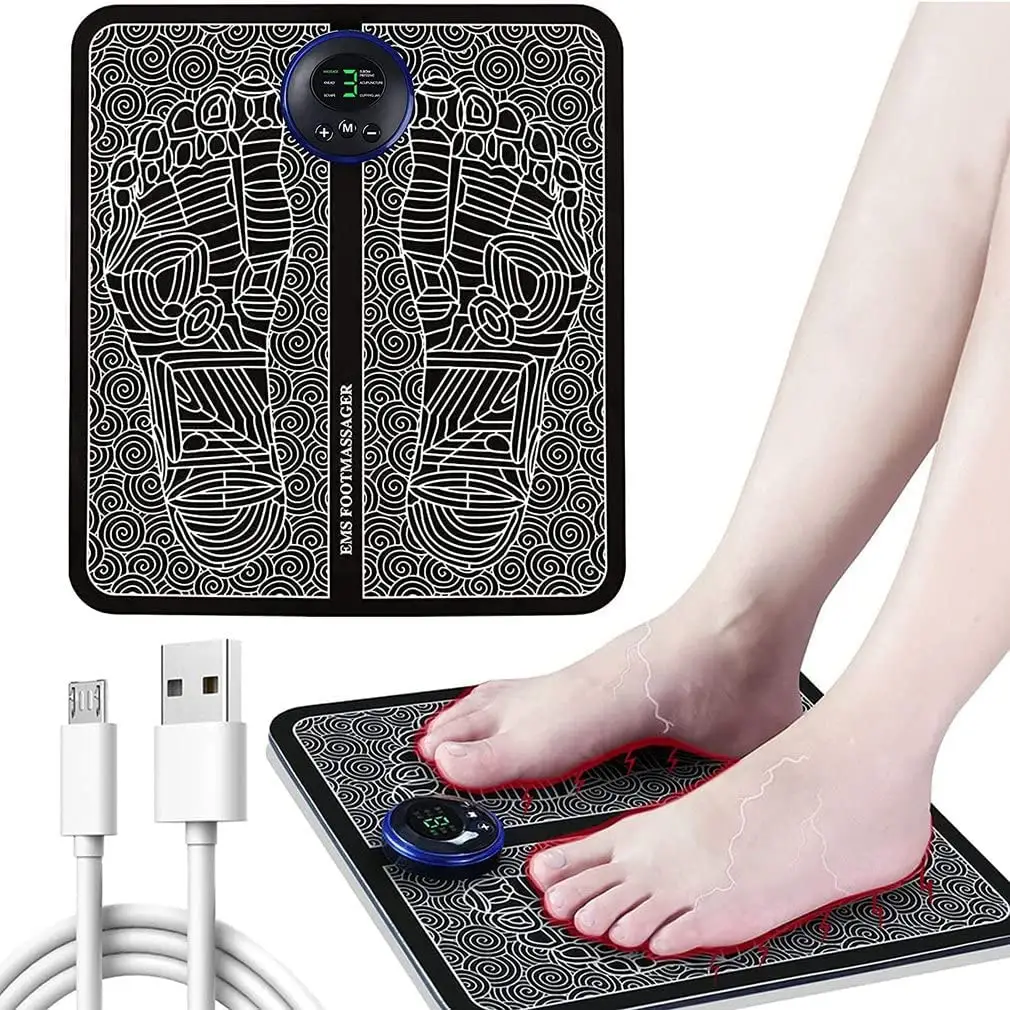 Nouveaux produits chauds tendances TENS EMS tapis de Massage des pieds pour EMS Machine de Massage des pieds électrique vibrante