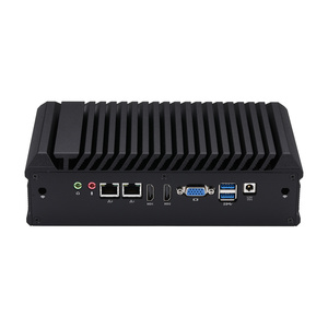 Qotom Industrial Mini PC mit Intel Core I5-7200U Dual HD Video Dual LAN 8 USB-Anschlüsse IoT Fanless Low Power DDR4 Speicher - Product Image 6