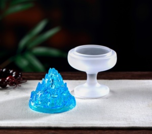 Minimalistische Moderne Kristallen Wierookbrander Custom Logo Oem/Odm Home Office Decor Vintage Boshan Oven Handwerk Sandelhout - Product Image 4