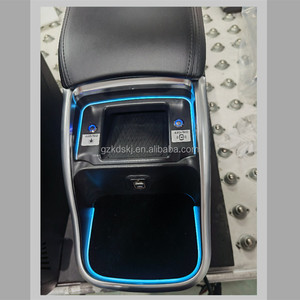 Car Center Console Storage Armrest Box with <strong>Cup</strong> Holders Use for <strong>Toyota</strong> Voxy 80 Noah 80 Series - Product Image 1