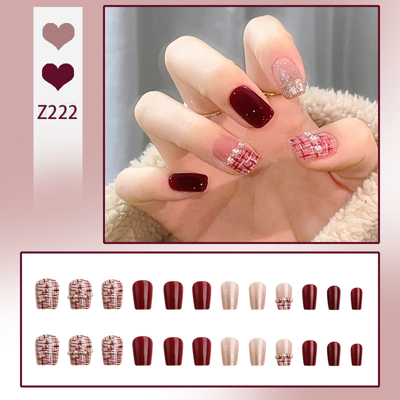 Z222 - Rojo vino, estilo "petite fragrance"