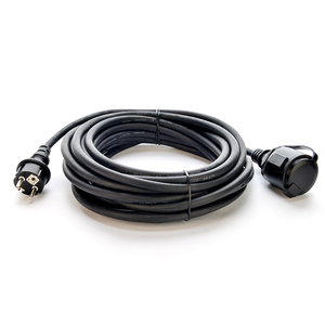GS สายเคเบิลต่อขยาย H07RN-F 3X1.5MM2,สายพ่วงจ่ายไฟหลัก Eu สำหรับสวนกำลังไฟ10a 250V Eu - Product Image 1