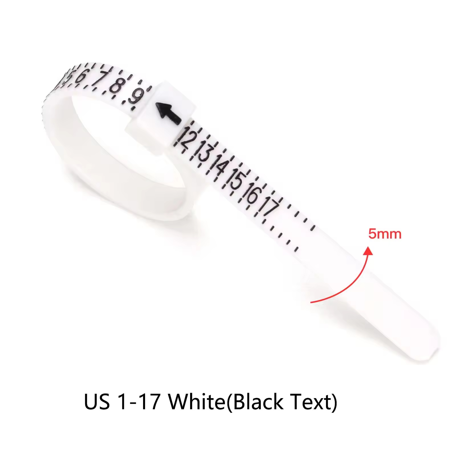 US 1-17 White(Black Text)