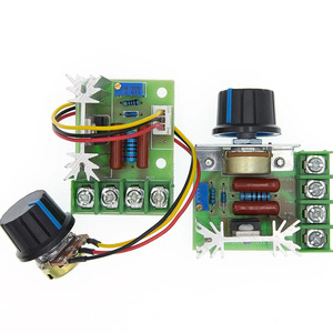 AC 220V 2000W <strong>SCR</strong> Voltage Regulator Module Dimmer Motor Speed <strong>Controller</strong> Thermostat Electronic - Product Image 1