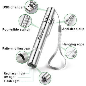 Lazer Light Pen Laserpointer Leistungs starker grüner Langstrecken-Laserpointer 2000 Meter Jagd laser zeiger - Product Image 4
