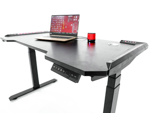 Mesa de juegos para Pc, ordenador de altura ajustable, estable y cómoda, con doble Motor - Product Image 2