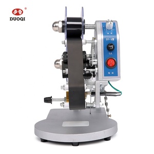 Impresora semiautomática de número de cinta de sello en caliente, máquina de codificación de fecha de cinta, máquina de codificación de fecha de estampado en caliente Manual, máquina de codificación de Fecha - Product Image 2