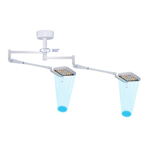 โคมไฟ LED สองหัวพร้อมรีโมท, โคมไฟเพดาน LED การตรวจสอบทางการแพทย์ใช้ไฟ HF-L25ห้องผ่าตัดพร้อม L25C - Product Image 6
