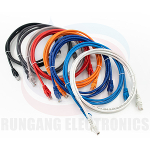 RG高耐久性RJ45 Cat 5eネットワークケーブルUTP FTP SFTP PVCジャケット付き異なる長さオプションCat5eパッチコード