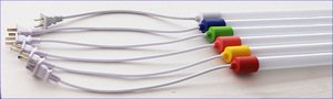 DC 12V 24V AC110V 220V 4ft 18W IP65 1.2m 47&quot; Waterproof <strong>T8</strong> <strong>Led</strong> Tube Light Red Yellow Blue Green Tri-color <strong>Led</strong> Tube Light - Product Image 3