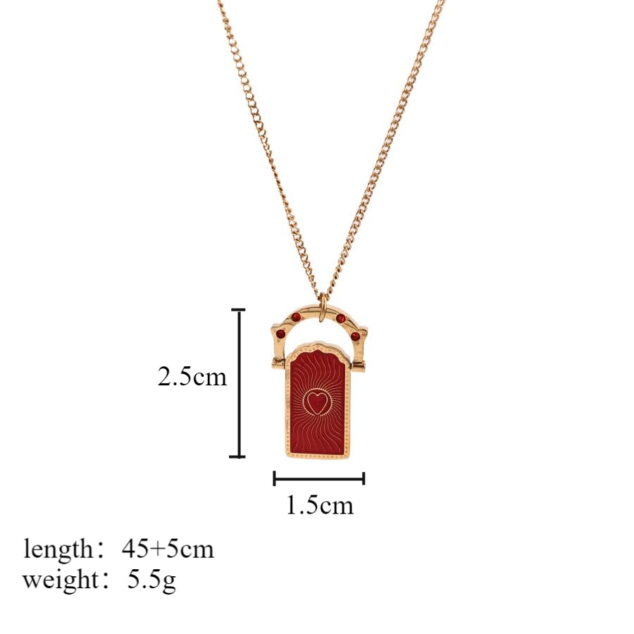 Red love-necklace