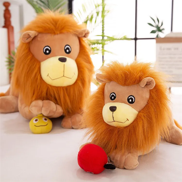 Brinquedos de pelúcia de animais do zoológico, presentes para crianças, animais do jardim zoológico