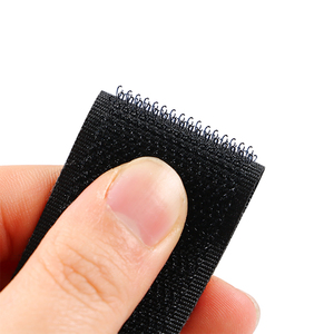 Factory Nylon Mixed Black Unnapped <strong>Elastic</strong> <strong>Hook</strong> <strong>and</strong> <strong>Loop</strong> Tape Roll With Low Price velcro <strong>Hook</strong> <strong>and</strong> <strong>Loop</strong> Fasteners - Product Image 6