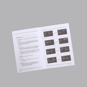工厂价格定制散装小册子说明书印刷说明书 - Product Image 2