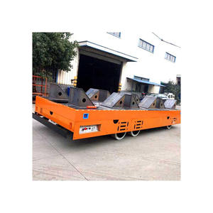 5 Ton çelik bobin düz araba uzaktan kumanda izsiz elektrikli endüstriyel mal transferi taşıma araç boşaltma rampaları ekipmanları - Product Image 1