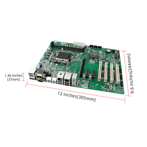 Adipcom ATX anakart EAMB-1580B CPU LGA 1151/2 LAN/DDR4 destek 32GB bellek htpc bilgisayar sunucu endüstriyel anakart - Product Image 3