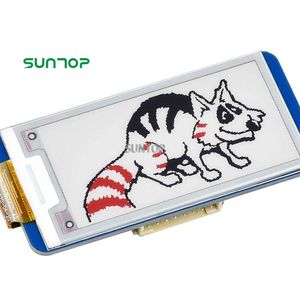 Sombrero de pantalla de tinta electrónica de 2,13 pulgadas para <span class=keywords><strong>Raspberry</strong></span> <span class=keywords><strong>Pi</strong></span> 4B/3B +/3B/2B/<span class=keywords><strong>Zero</strong></span> W/<span class=keywords><strong>WH</strong></span> y Jetson Nano blanco negro rojo tres colores
