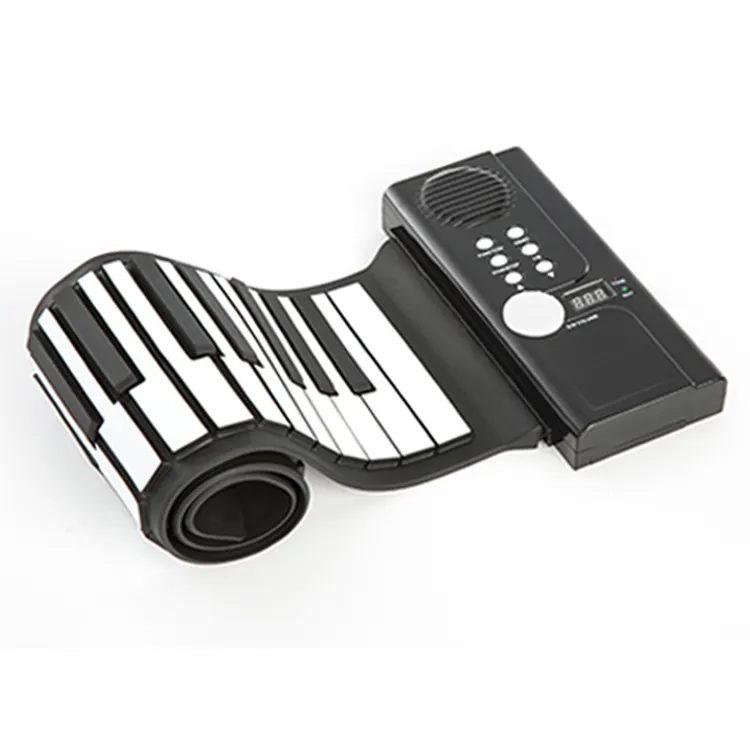 Usb rollo estudio Flexible ajustable portátil Profesional de Música de teclado 61 teclas de Piano