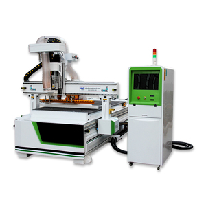 Enrutador de madera 1325 ATC CNC 3 ejes máquina de anidamiento CNC de carga y descarga completamente automática para gabinete de muebles - Product Image 1