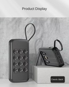 2025 Hot Bán sáng tạo món quà sinh nhật 10000mAh ngân hàng điện với Sucker bốn dây xách tay dây buộc cho sinh nhật món quà kỳ nghỉ - Product Image 5