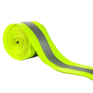Flame Retardant <strong>Reflective</strong> Ribbon <strong>2</strong>&quot; Silver <strong>Reflective</strong> Strip Elastic <strong>Fabric</strong> - Product Image 2