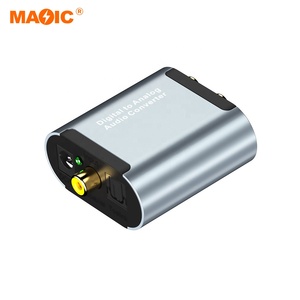 1080P Digital to Analog <strong>Converter</strong> Analog <strong>Spdif</strong> to Lotus Audio Adapter with 3.5mm Decoder <strong>Converter</strong> - Product Image 1