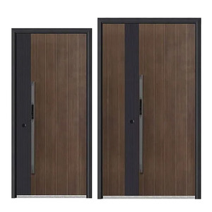 Customized Metal Steel Front <strong>Entry</strong> Anti Theft Exterior Security Doors