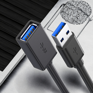 สายต่อ USB ตัวผู้ไปยังตัวเมียสายการถ่ายโอนข้อมูลเร็ว USB3.0 5 Gbps สำหรับคอมพิวเตอร์มือถือฮาร์ดดิสก์แล็ปท็อปหม้อน้ำ - Product Image 3