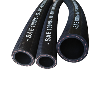 Yüksek basınçlı SAE100 R3/R6/EN 854 hidrolik lastik hortumlar <span class=keywords><strong>Pro</strong></span>/örgülü yakıt suyu sulama hortumu boru için örgülü kauçuk hortum