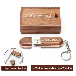 Pormo handmade <span class=keywords><strong>USB</strong></span> <span class=keywords><strong>Flash</strong></span> Drive bút 4GB 16GB 64GB bán buôn rắn óc chó tre gỗ bao bì bằng gỗ cho hàng thủ công & khung ảnh - Product Image 5