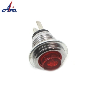 Nhà Máy Giá ds101 mini Kim Loại push button chuyển 8 mét Red Green 2pin 1NO - Product Image 2