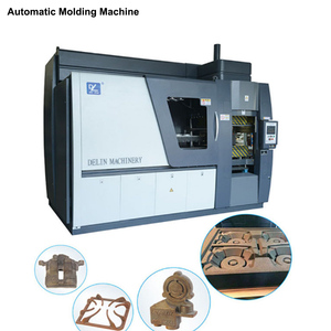 Máquina de moldeo automática con sistema servo hidráulico importado Tiro de arena lateral con motor como componente central - Product Image 5