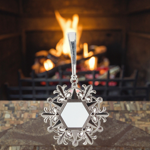 For AIDARY Factory's Customized Christmas Snowflake Metal Pendant Personalized Sublimation <strong>Limited</strong> Edition <strong>Ceramic</strong> Cups - Product Image 6