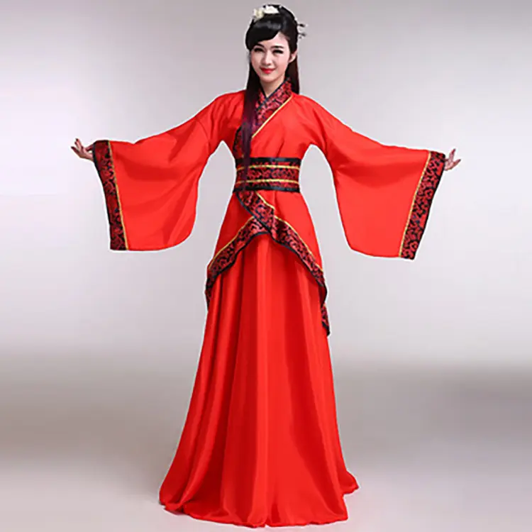 Disfraz de hanfu oriental para mujer, ropa china tradicional, hanfu