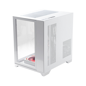 MANMU Popular OEM White Color <strong>Pc</strong> Chassis Cpu Cabinet Computer <strong>Cases</strong> Towers Gamer Micro ATX Mid Tower Matx <strong>PC</strong> <strong>Case</strong> with Rgb Fan - Product Image 5