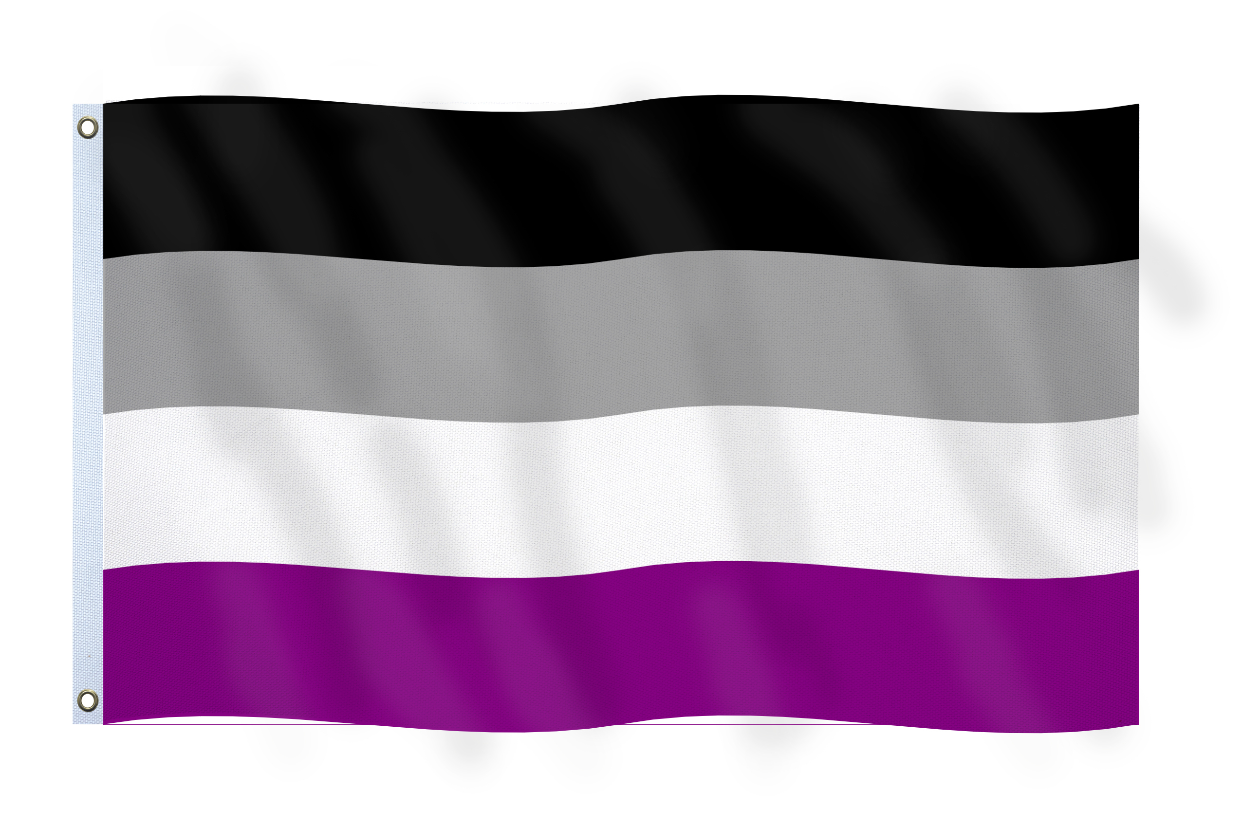 Drapeau asexualité