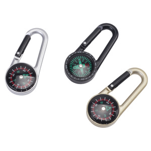 Xách tay đa chức năng Kẽm hợp kim <span class=keywords><strong>Carabiner</strong></span> hải lý la bàn Keychain cho các hoạt động ngoài trời-tăng trại du lịch leo lên - Product Image 2
