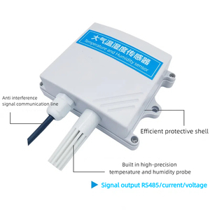 Transmisor de temperatura y humedad montado en la pared IP67 0-10V 4-20mA RS485 Sensor Monitor para invernadero PC Sensores ambientales - Product Image 3
