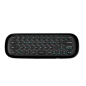 Original W1 Mini teclado inalámbrico de 2,4G Fly Air Mouse construido-en la batería recargable Mini Control remoto para el conjunto caja superior usando - Product Image 6