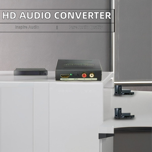 高清1080P视频分路器和转换器，带音频提取器SPDIF L/R光输入和光音频转换器 - Product Image 5