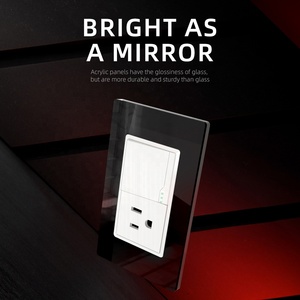 Factory High Quality Best Selling Power Wall Switch With Socket <strong>New</strong> Style Switches and Sockets Light Control Switch Socket - Product Image 5