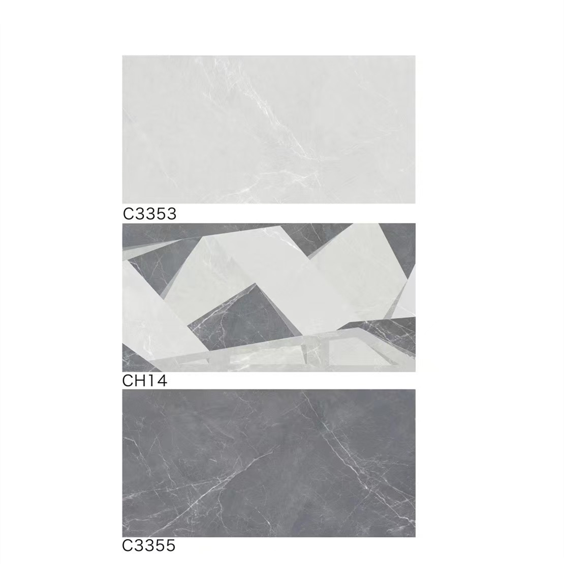 Hot design China  dark grey ceramic decorative wall tiles with cheap price 300x600mm