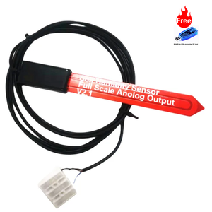 SOFTWARE DE SERVIDOR LORA LORAWAN INALÁMBRICO 0-3V 0-5V RS485 SALIDA SENSOR CAPACITIVO DE HUMEDAD Y TEMPERATURA DEL SUELO PARA AGRICULTURA - Product Image 5